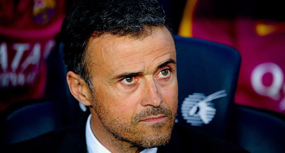 Barcelona ganó, pero Luis Enrique estaba pendiente de los otros partidos, del Real Madrid y Atlético de Madrid. (Foto: Getty Images)