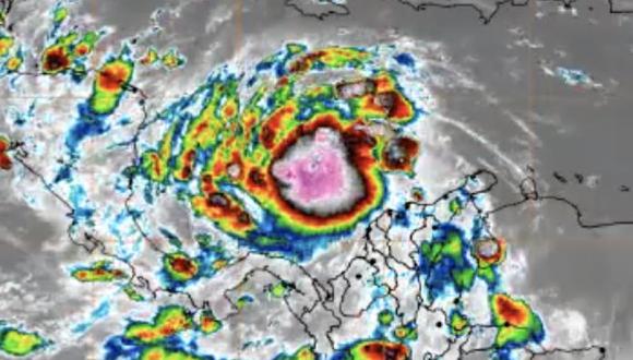 La tormenta tropical Julia sigue fortaleciéndose en su dirección hacia San Andrés. (Ideam)