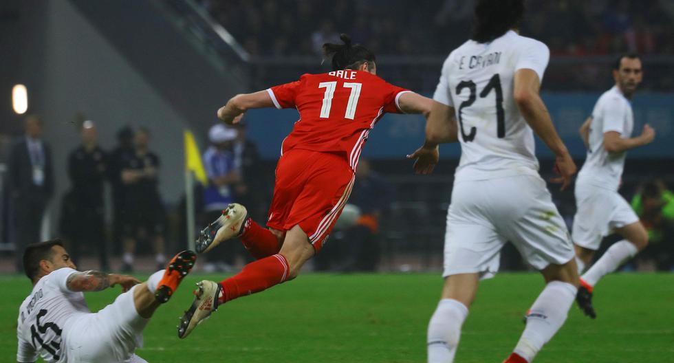Edinson Cavani logró que Uruguay derrote por la mínima a Gales en la final de la China Cup. | Foto: EFE