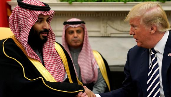 Donald Trump se reunirá con el príncipe saudí Mohammed bin Salman en la cumbre del G20 en Argentina. (Reuters).