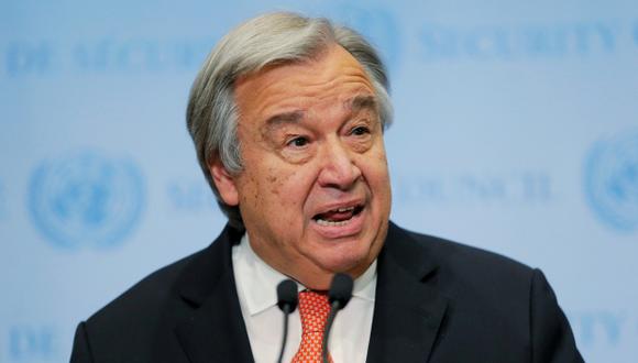 António Guterres, secretario general de la ONU. (Foto: Reuters/Lucas Jackson)