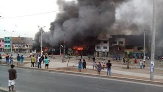 Villa El Salvador: dos muertos y más de 50 heridos deja fuerte incendio tras accidente de camión cisterna