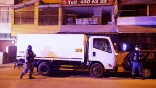 Policía recupera camión robado a la empresa del ‘Ángel del oxígeno’ de San Juan de Miraflores