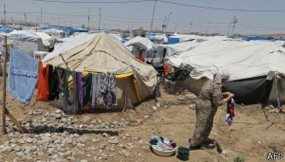 La vida de los que huyeron de la violencia en Iraq