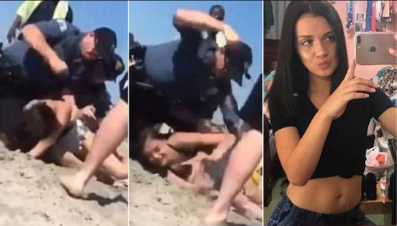 Nueva Jersey: Policía golpea brutalmente en la cabeza a joven durante arresto | VIDEO. (Foto: Captura / Facebook)