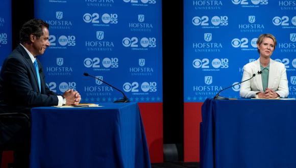 Ambos candidatos trataron de posicionarse como la opción más progresista dentro del partido demócrata de New York. | Foto: AFP