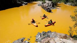 El derrame tóxico que tinó de amarillo mostaza al río Colorado