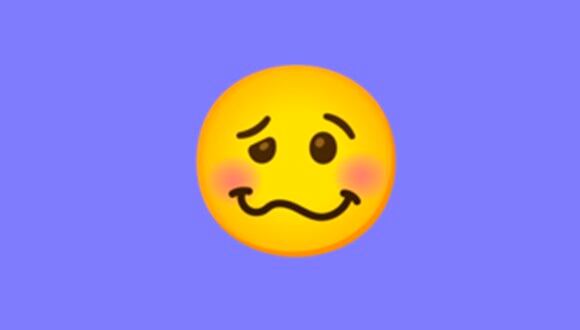 Si tu familiar o amigo te mandó el emoji de la cara mareada en WhatsApp, conoce qué es lo que significa. (Foto: Emojipedia)
