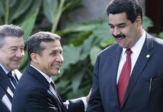 Ollanta Humala felicitó a Nicolás Maduro por su triunfo ante Henrique Capriles