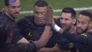 Apareció la ‘Pulga’: Lionel Messi marca el 1-0 de PSG vs. Al Nassr - Al Hilal