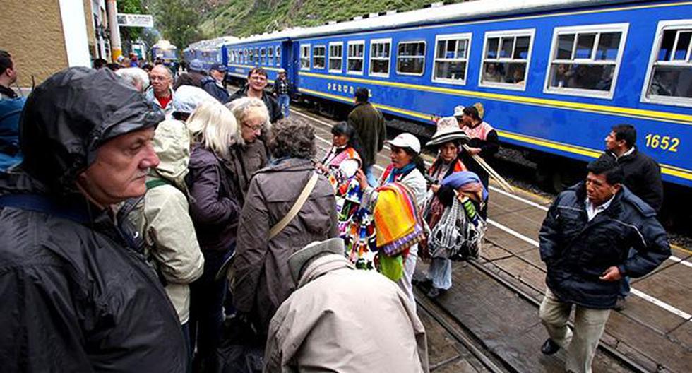 Reanudan en Cusco el servicio de trenes a Machu Picchu al bajar caudal de río. (Andina)
