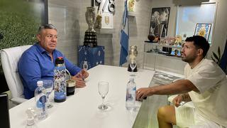 Sergio Agüero anunció que acompañará a la selección de Argentina en el Mundial