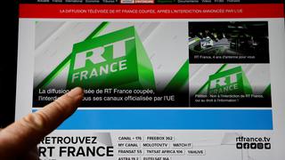 Congelados los activos de la televisión rusa RT Francia