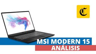 Modern 15 | La laptop de MSI que quiere convencer a todos | ANÁLISIS