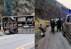 Cusco: despiste de bus deja cuatro fallecidos y una docena de heridos