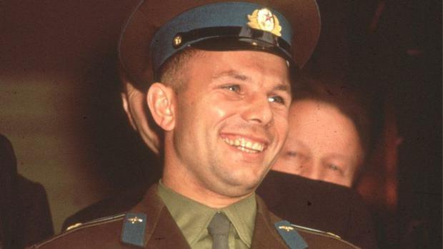 Yuri Gagarin was the first man to reach space.  (KEYSTONE).