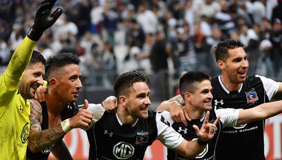 Colo Colo vs. Corinthians: 'Cacique' perdió 2-1 en Brasil pero clasificó a los cuartos de final de la Copa Libertadores. (Foto: AFP)