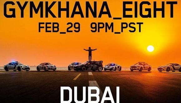 Policía de Dubái participará en la Gymkhana 8 de Ken Block