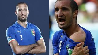 Sortean vía Twitter camiseta de Chiellini ‘mordida’ por Suárez