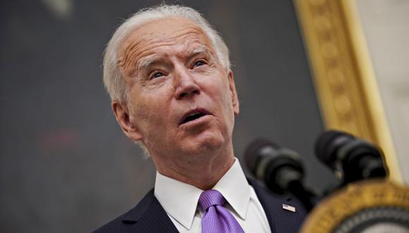 El presidente de Estados Unidos, Joe Biden, habla durante un evento sobre la respuesta Covid-19 de su administración en el Comedor Estatal de la Casa Blanca en Washington, DC, Estados Unidos. (Foto: Al Drago / Bloomberg).