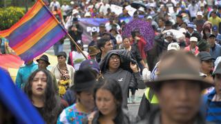 Indígenas de Ecuador piden en marcha dar paso al juicio político contra Lasso