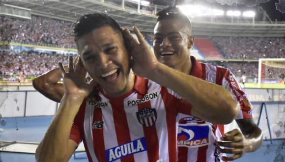 Con doblete de Teo Gutierrez, Junior venció al Atlético Nacional | Foto: Junior