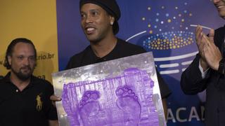 Ronaldinho y las huellas que dejó en el Salón de la Fama del Maracaná | FOTOS
