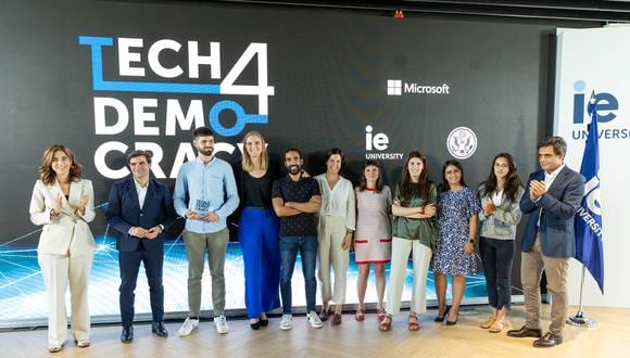 Tech4Democracy es una iniciativa internacional para apoyar a los emprendedores que desarrollen tecnologías innovadoras sobre la democracia. (Foto: IE University)