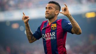 Barcelona perderá por un mes a Dani Alves debido a una lesión