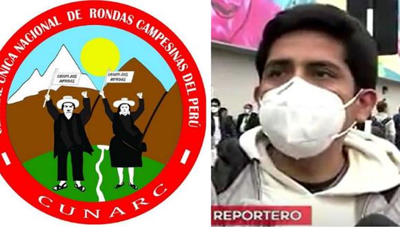 La Central Única Nacional de Rondas Campesinas del Perú (Cunarc) se pronunció tras la denuncia de secuestro del periodista Eduardo Quispe, del programa Cuarto Poder | Imagen: Composición