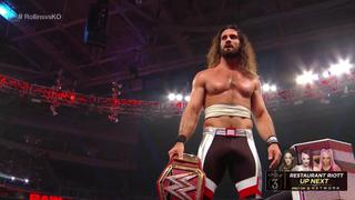 WWE Raw: revive los últimos momentos del show semanal de la marca roja con Seth Rollins como protagonista