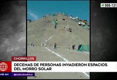 Chorrillos: vecinos denuncian invasión de espacios del Morro Solar