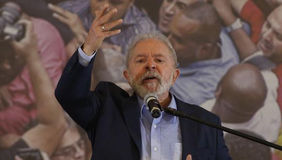 El ex presidente de Brasil Luiz Inácio Lula da Silva. (Miguel SCHINCARIOL / AFP).