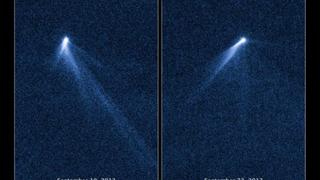 Un asteroide con seis colas, el nuevo descubrimiento de Hubble