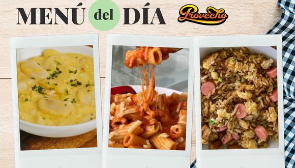 Ideas de menú: recetas de almuerzos para toda la semana | Días 27 de  febrero al 5 de marzo | 2023 | PROVECHO | EL COMERCIO PERÚ