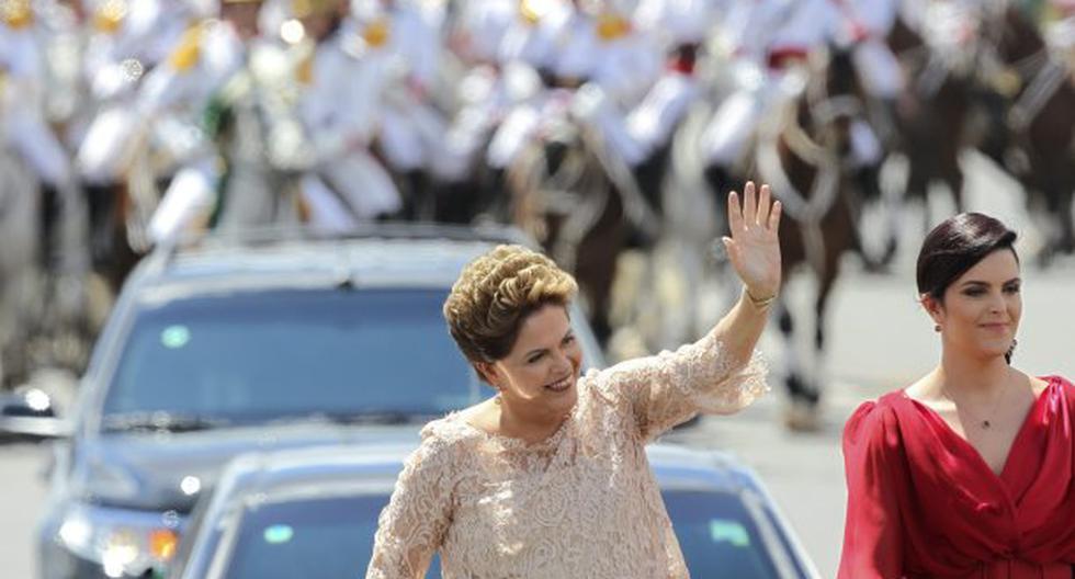 Dilma Rousseff asumió su segundo mandato de cuatro años como jefe de Estado de Brasil. (Foto: EFE)