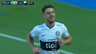 Alejandro Silva marca el 1-0 de Olimpia sobre Cerro Porteño por el clásico paraguayo | VIDEO