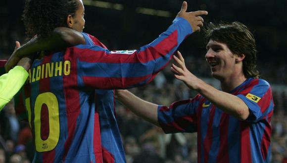 Ronaldinho destacó la calidad de ambos, pero ante la consulta prefirió a Lionel Messi por encima de Cristiano Ronaldo, por considerarlo su amigo. Foto: agencias