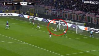 Milan vs. Betis: Giovani Lo Celso armó la jugada y el paraguayo Antonio Sanabria anotó el 1-0 | VIDEO