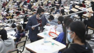 San Marcos abrió sus puertas para el primer examen de admisión presencial a un año y medio del inicio de la pandemia