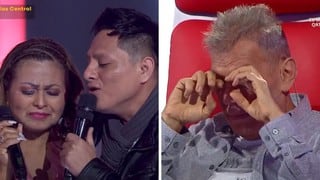 Raúl Romero se emociona hasta las lágrimas al ver cantar a madre e hijo en “La Voz Senior”