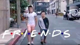 Lionel Messi y Cristiano Ronaldo son 'Friends’ en una parodia