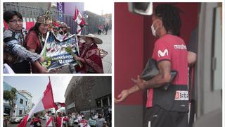 Selección peruana recibió el apoyo de los hinchas en el Nacional antes de entrenar | FOTOS