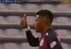 Sporting Cristal vs. Municipal: el golazo de volea de Erinson Ramírez para el 1-0 del cuadro edíl [VIDEO]