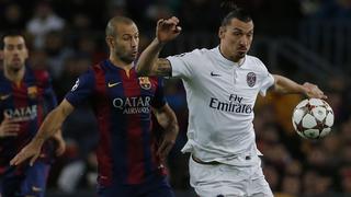 Barcelona vs. PSG: Zlatan anotó el 1-0 en el Camp Nou