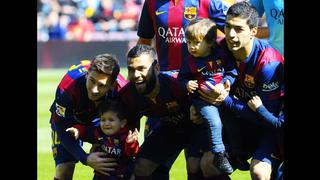 Hijos de Messi y Suárez fueron parte de un récord en Camp Nou