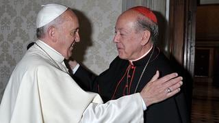 Papa Francisco recibió en audiencia privada a cardenal Cipriani
