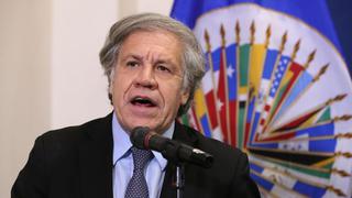 Almagro denuncia tortura "sistemática" en Venezuela con apoyo de Cuba