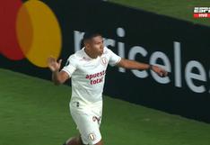 Explotó el Monumental: Edison Flores anotó el 1-1 de Universitario vs. Junior por Copa Libertadores | VIDEO
