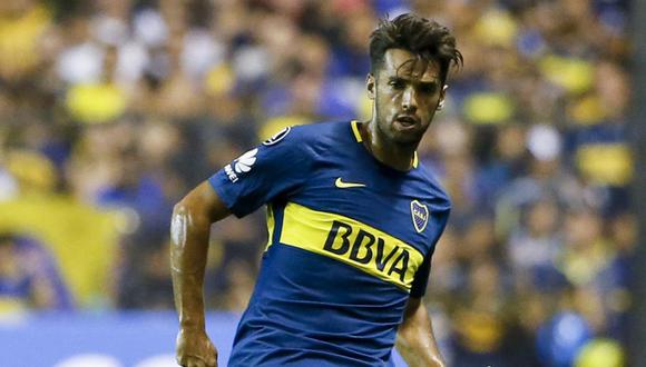 Boca Juniors vs. Lanús: Emmanuel Mas y la gran definición para el 1-0 en la Bombonera | Foto: Agencias